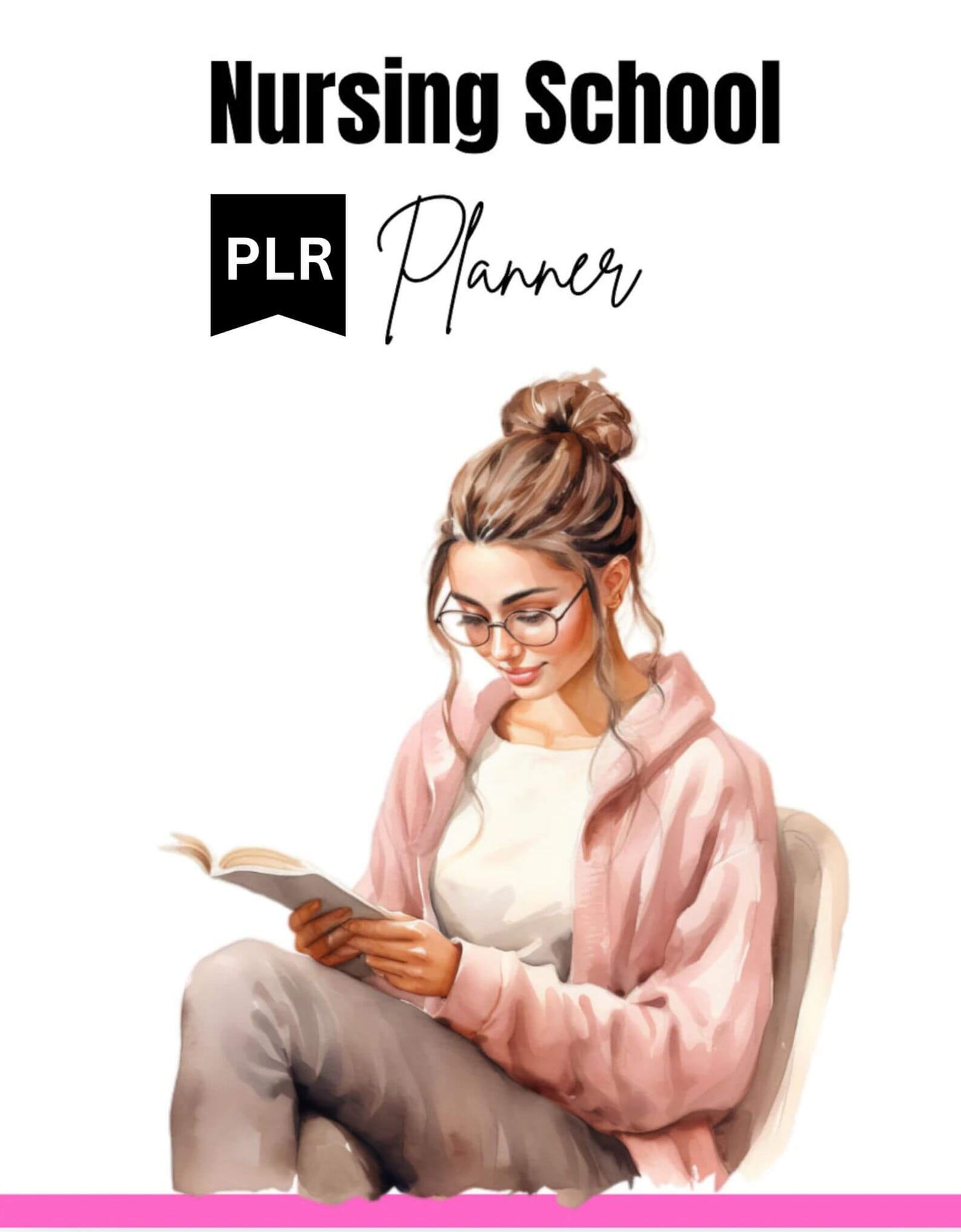 PLR Student Nurse Digital Planner with Resell Rights