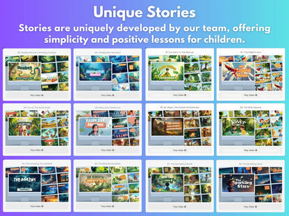 100 Children's Stories + 150 PLR Kids Videos & Editable Templates | with Resell Rights